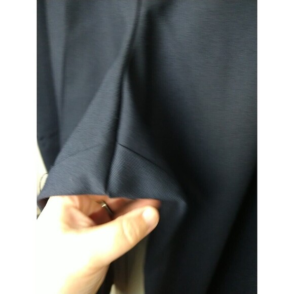 Lord Taylor Blue Pleated Straight Pocket Stretch Waist Pants. Size 22W - Picture 8 of 13